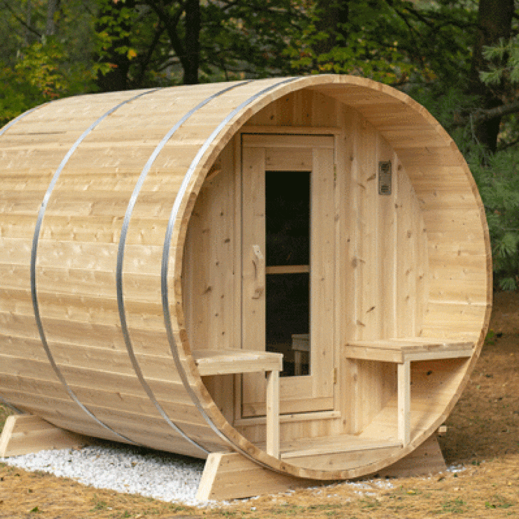 Dundalk Leisurecraft Canadian Timber Serenity Barrel Sauna | 4 Persons