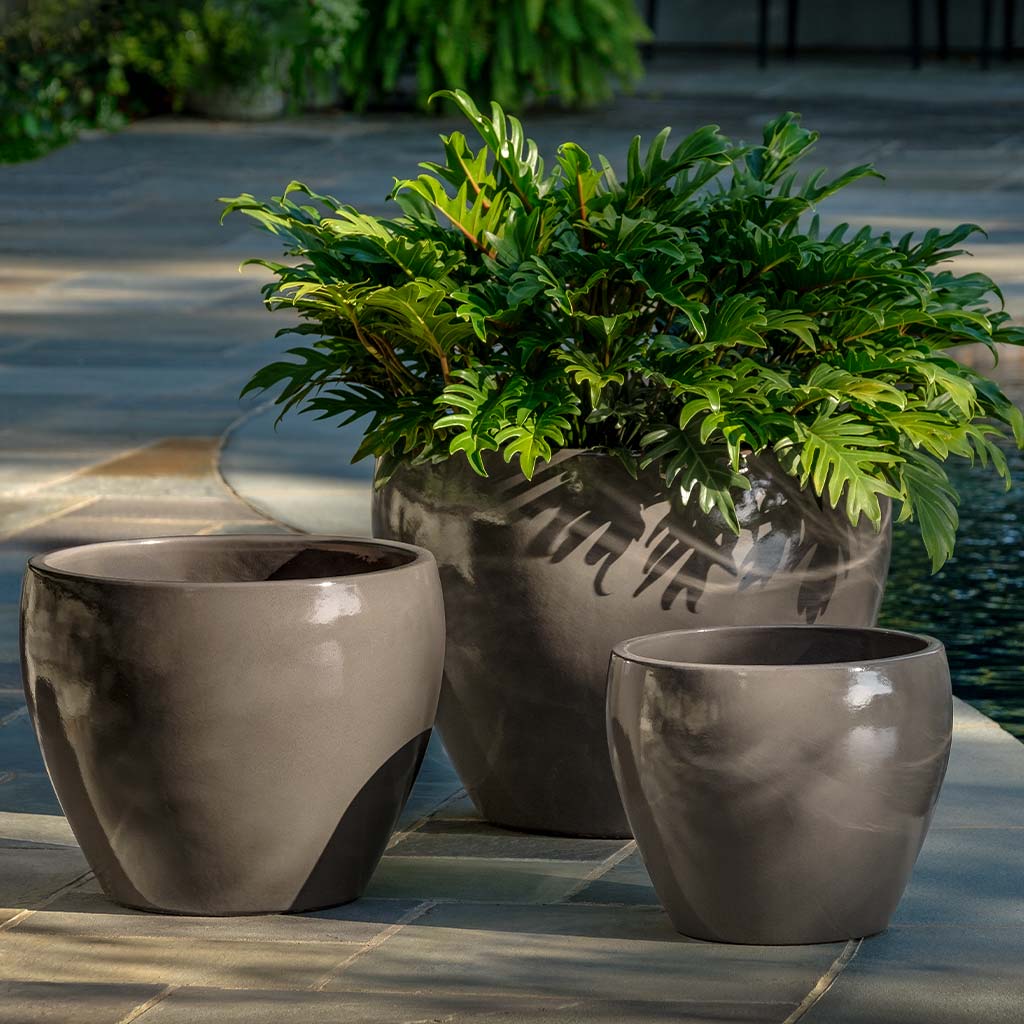 Campania Cabachon Planter, Set of 3 - 1000-1303