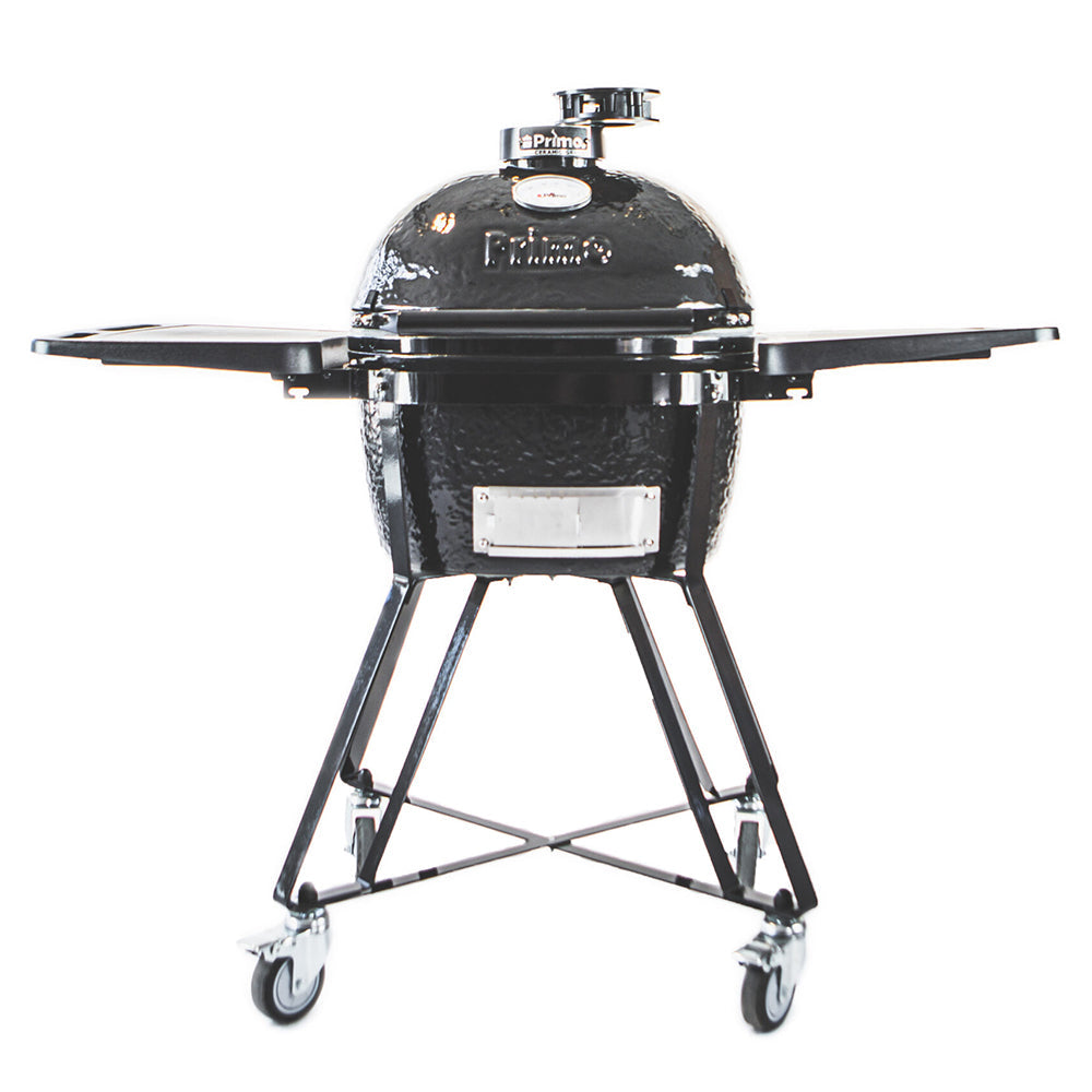 Primo Oval Junior 200 All-In-One Charcoal Ceramic Grill - PGCJRC