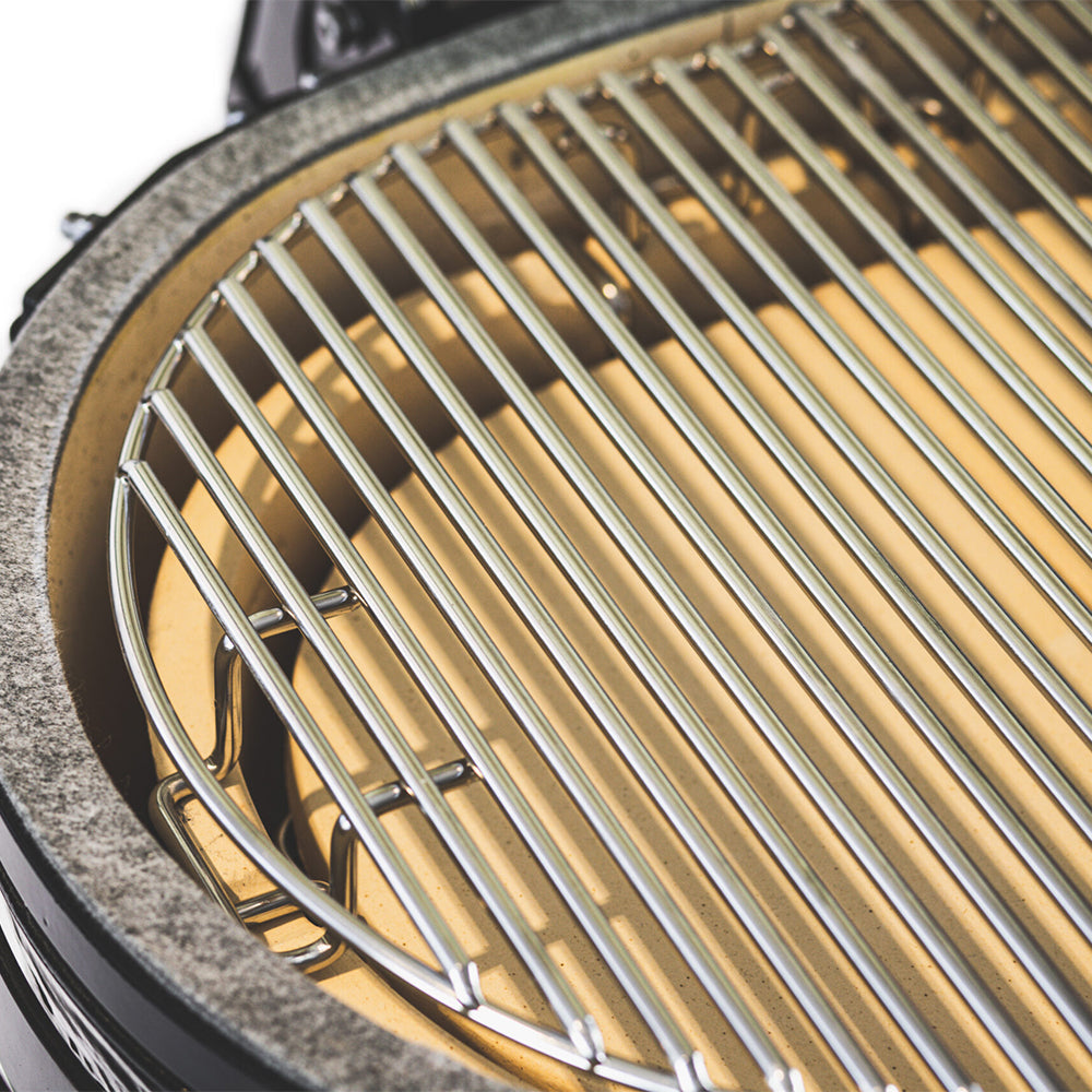 Primo Oval Junior 200 All-In-One Charcoal Ceramic Grill - PGCJRC