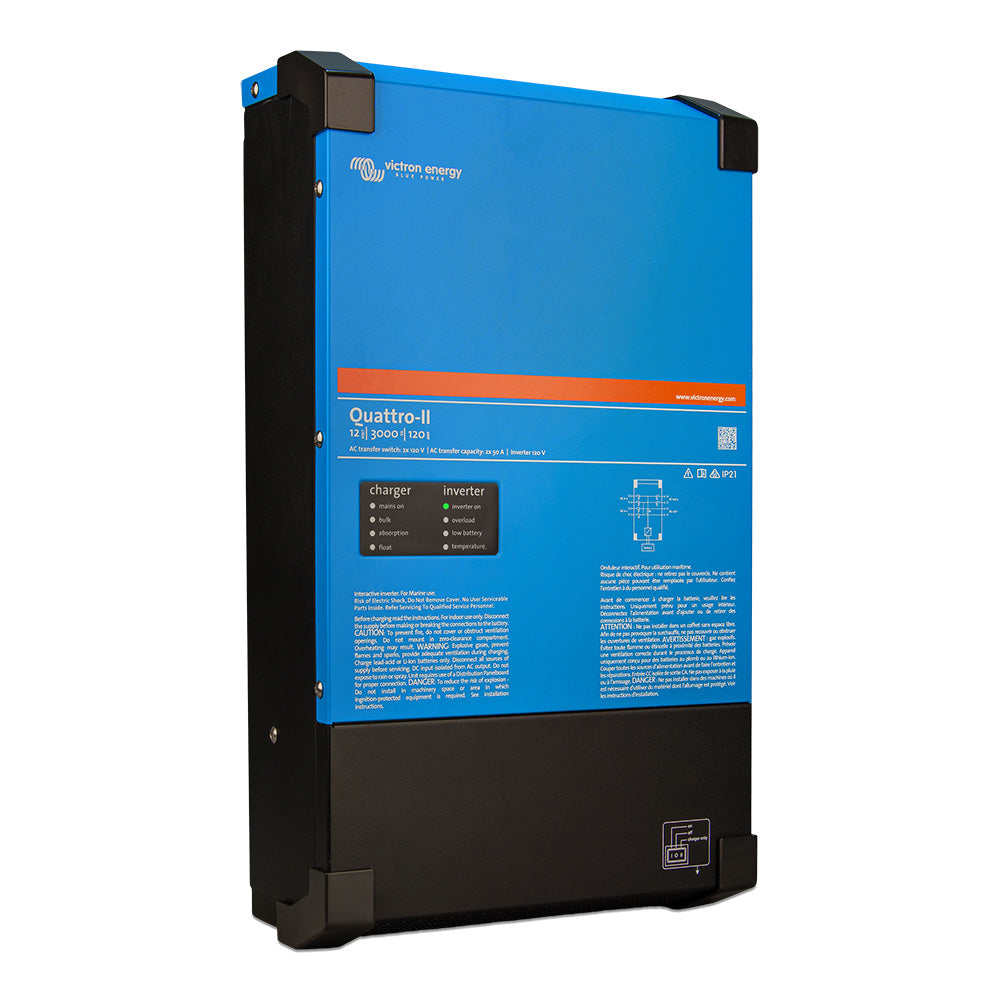 Victron QuattroII 123000 1205050 2X 120V QUA122305130
