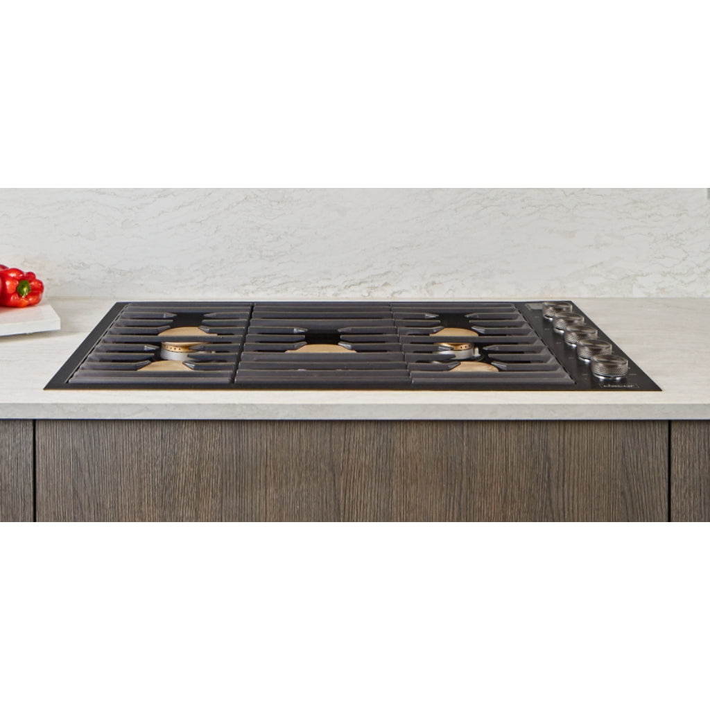 Dacor 30-Inch Contemporary Gas Cooktop, Graphite Stainless, NG & LP - DTG30M954FM