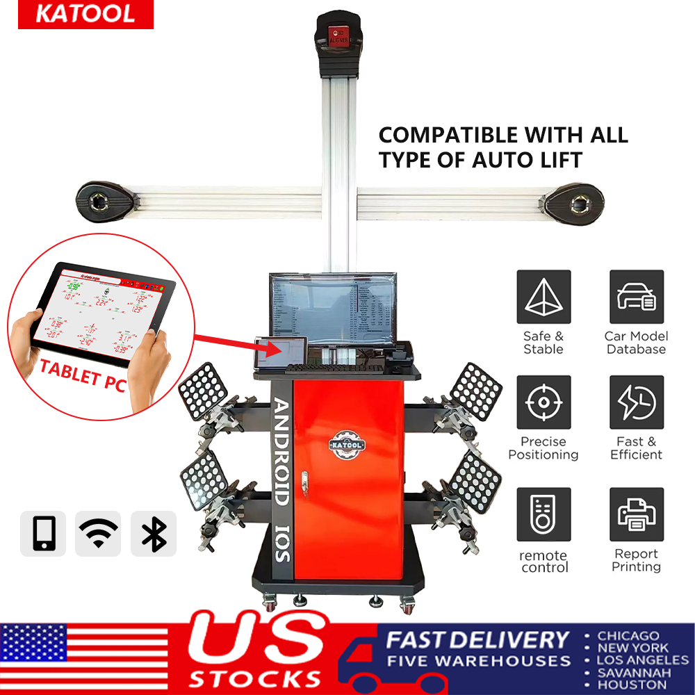 Katool KT-AV533 3D Wheel Alignment Machine