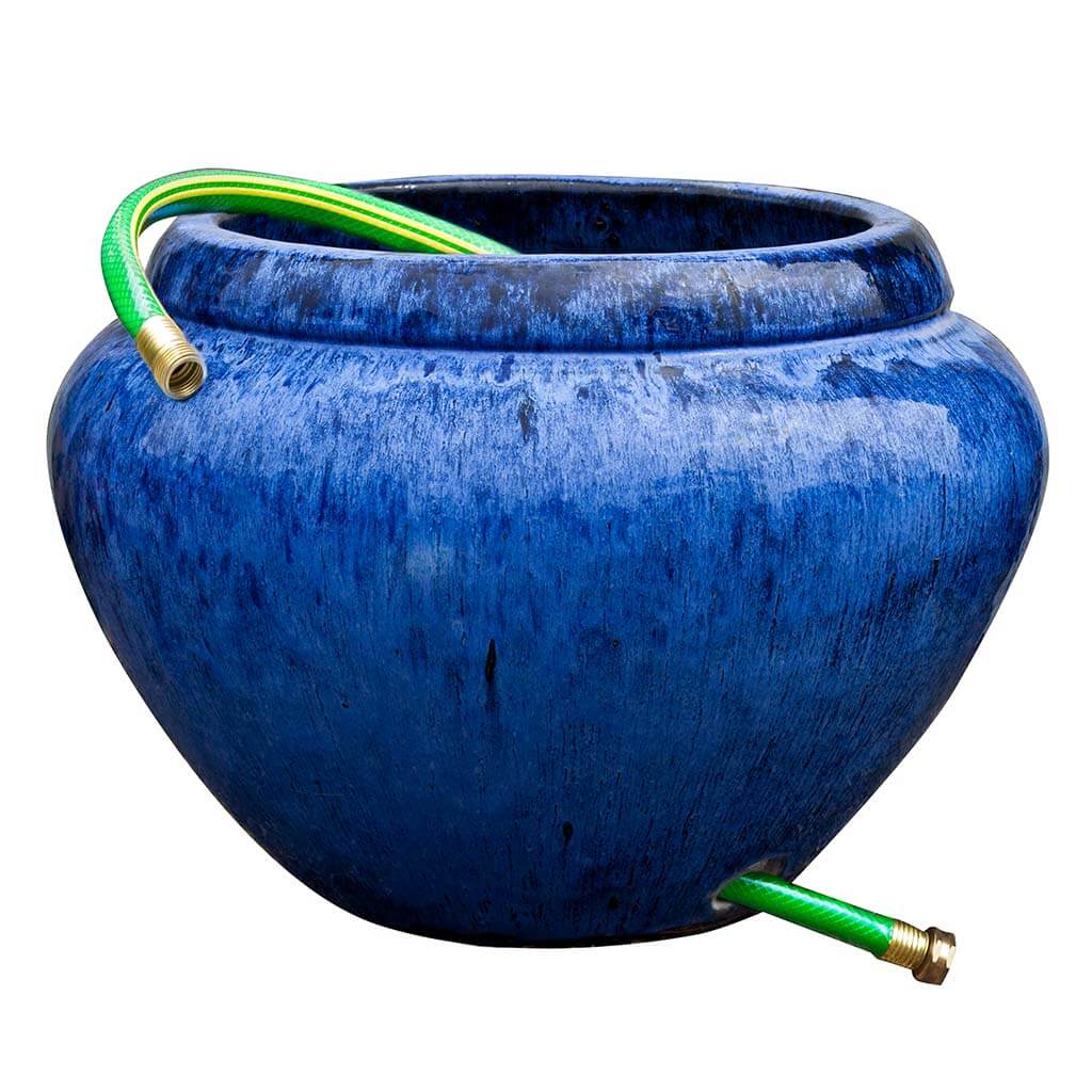 Campania Hose Pot With Lip, Garden Statues & Décor - 150845-1901
