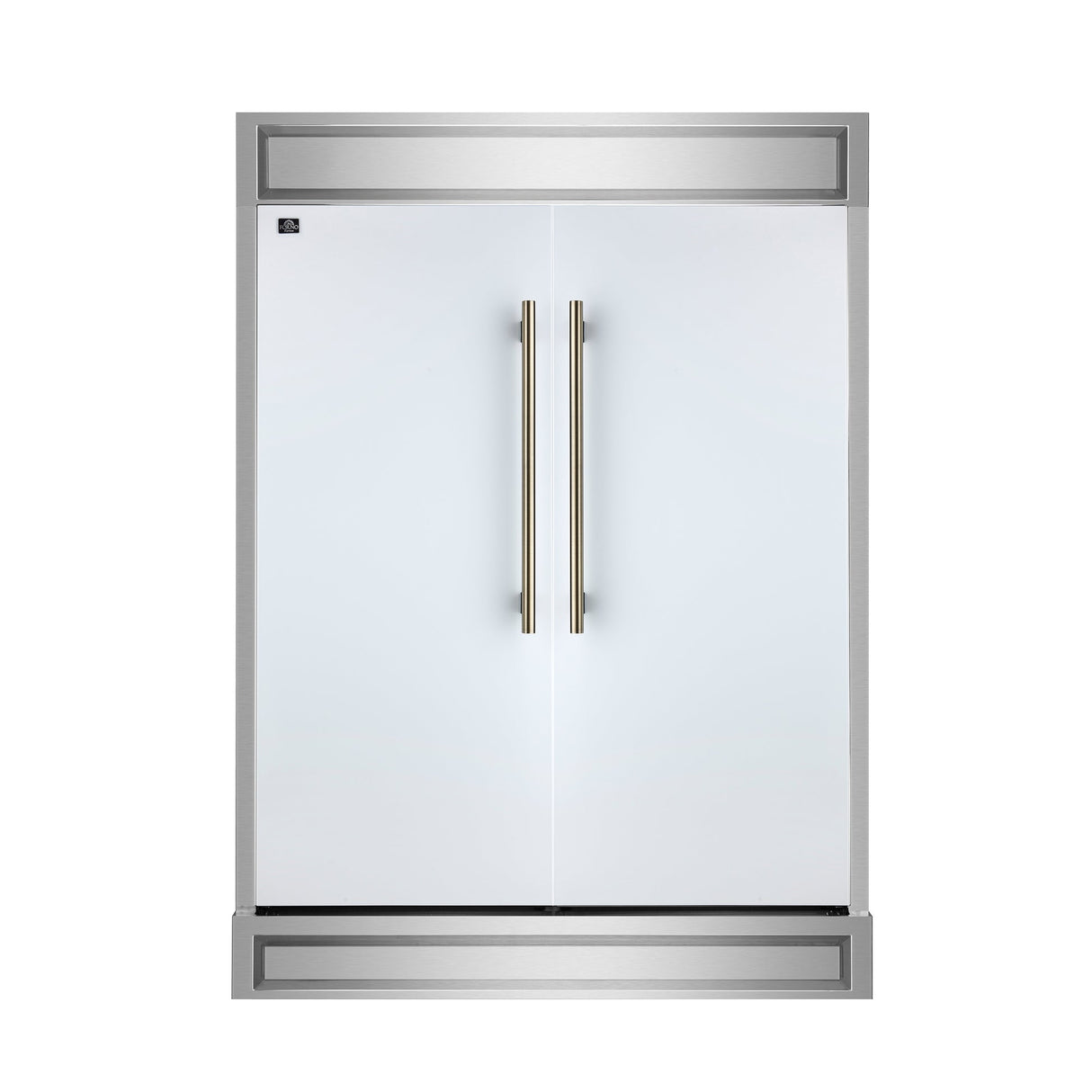 Forno Maderno 2-28-Inch Wide Convertible Refrigerator/Freezer with Decorative Trim