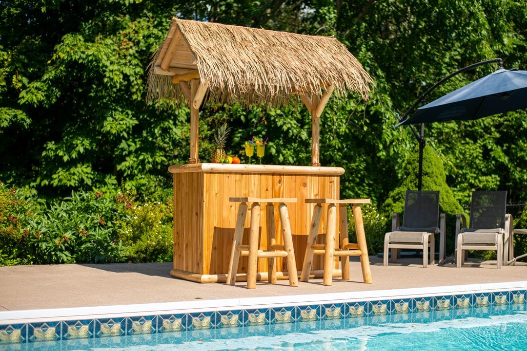 Dundalk Leisurecraft Canadian Timber Southern Fantasy Tiki Bar