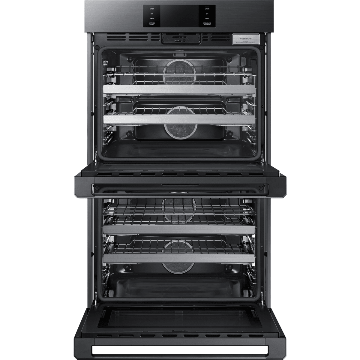 Dacor 30-Inch Contemporary Double Wall Oven with Steam, Graphite Stainless - DOB30M977DM