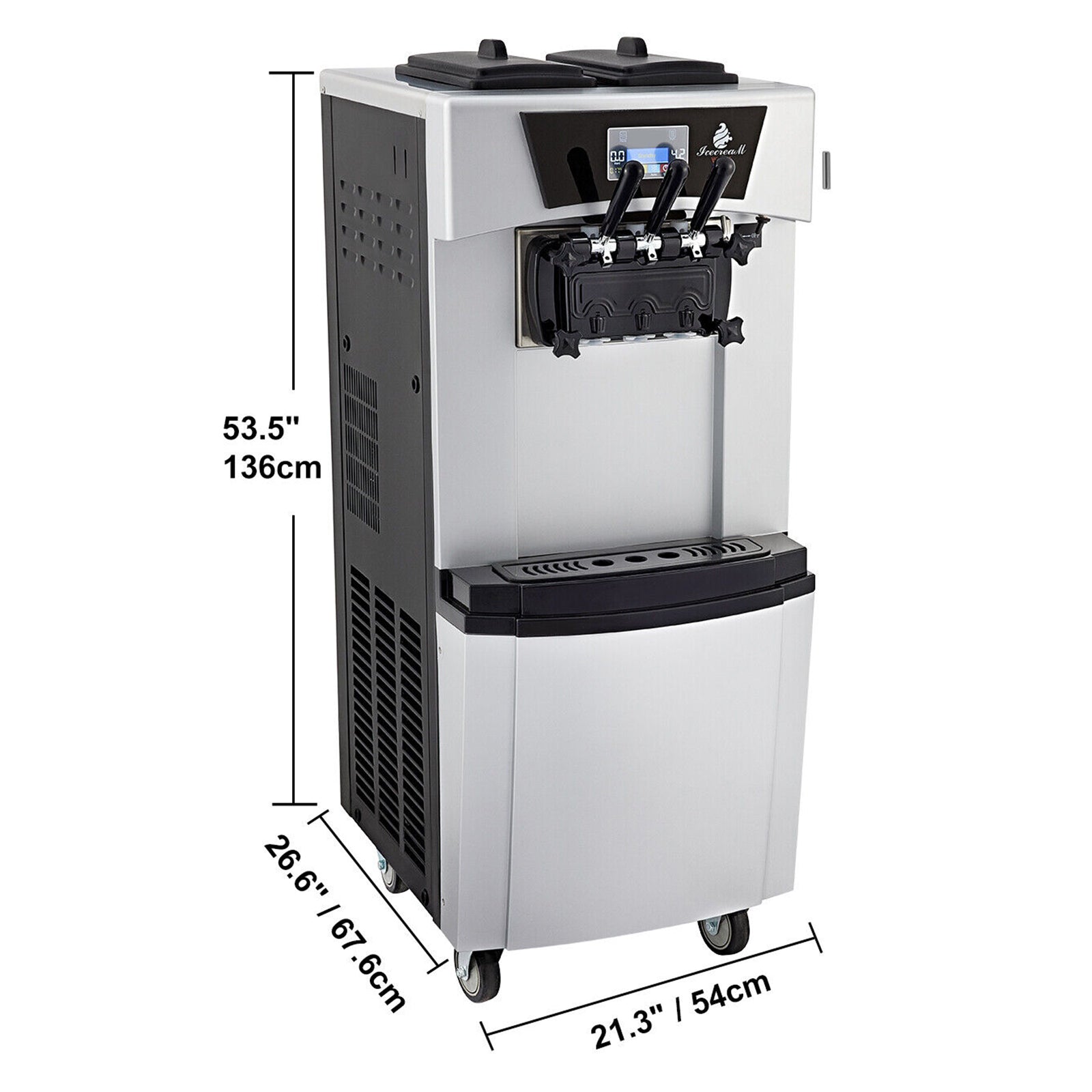 20-30L/H 2450W Commercial Soft Serve Ice Cream Machine Maker (95817494)