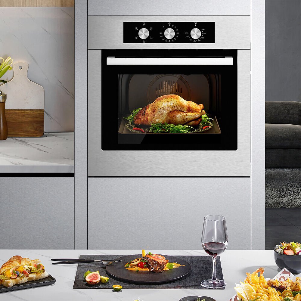 24" Premium High Temperature Single Electric Powered Wall Oven, 2300W (91304862)