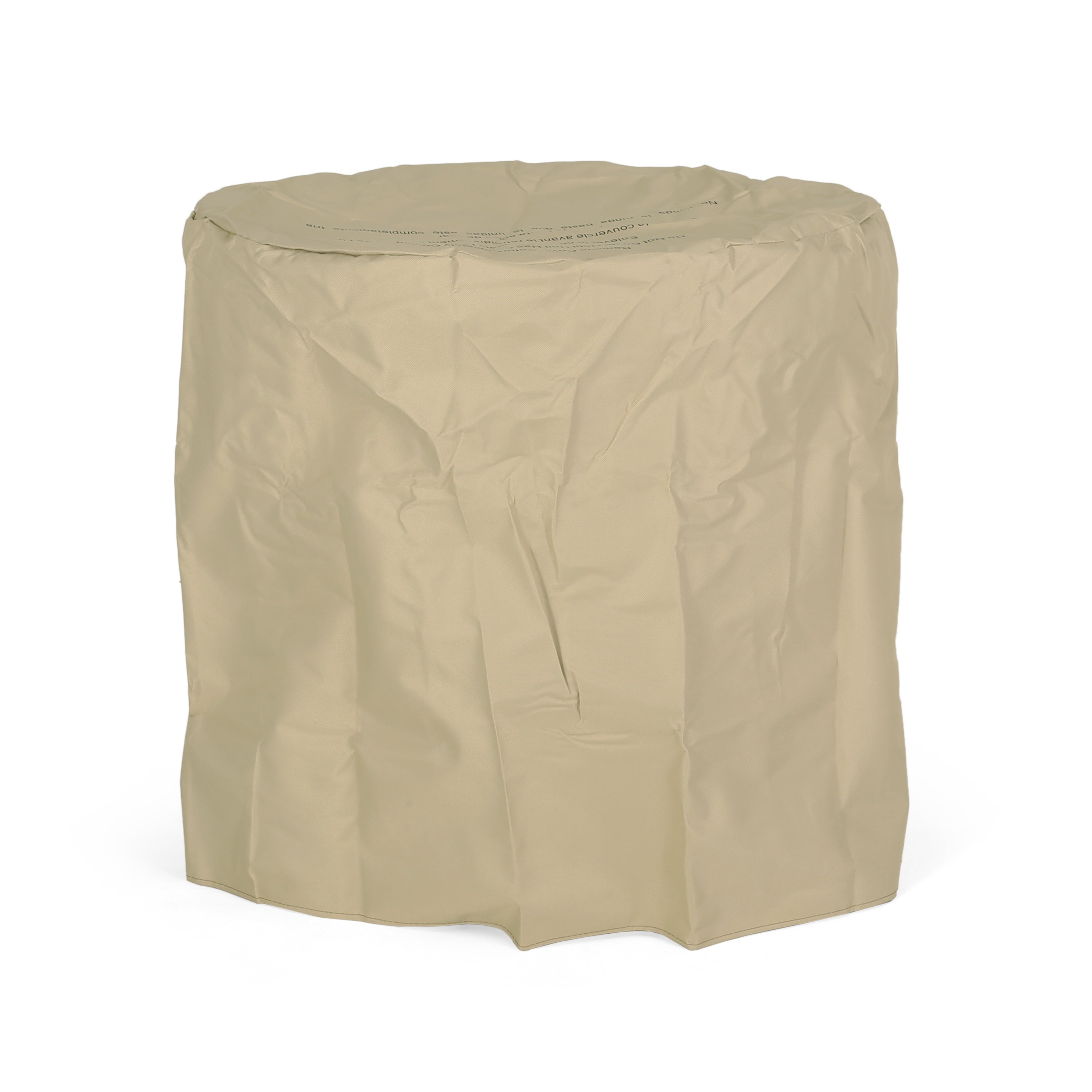 25" Round 40K BTU Liquid Propance Concrete Fire Pit (SAK88764)