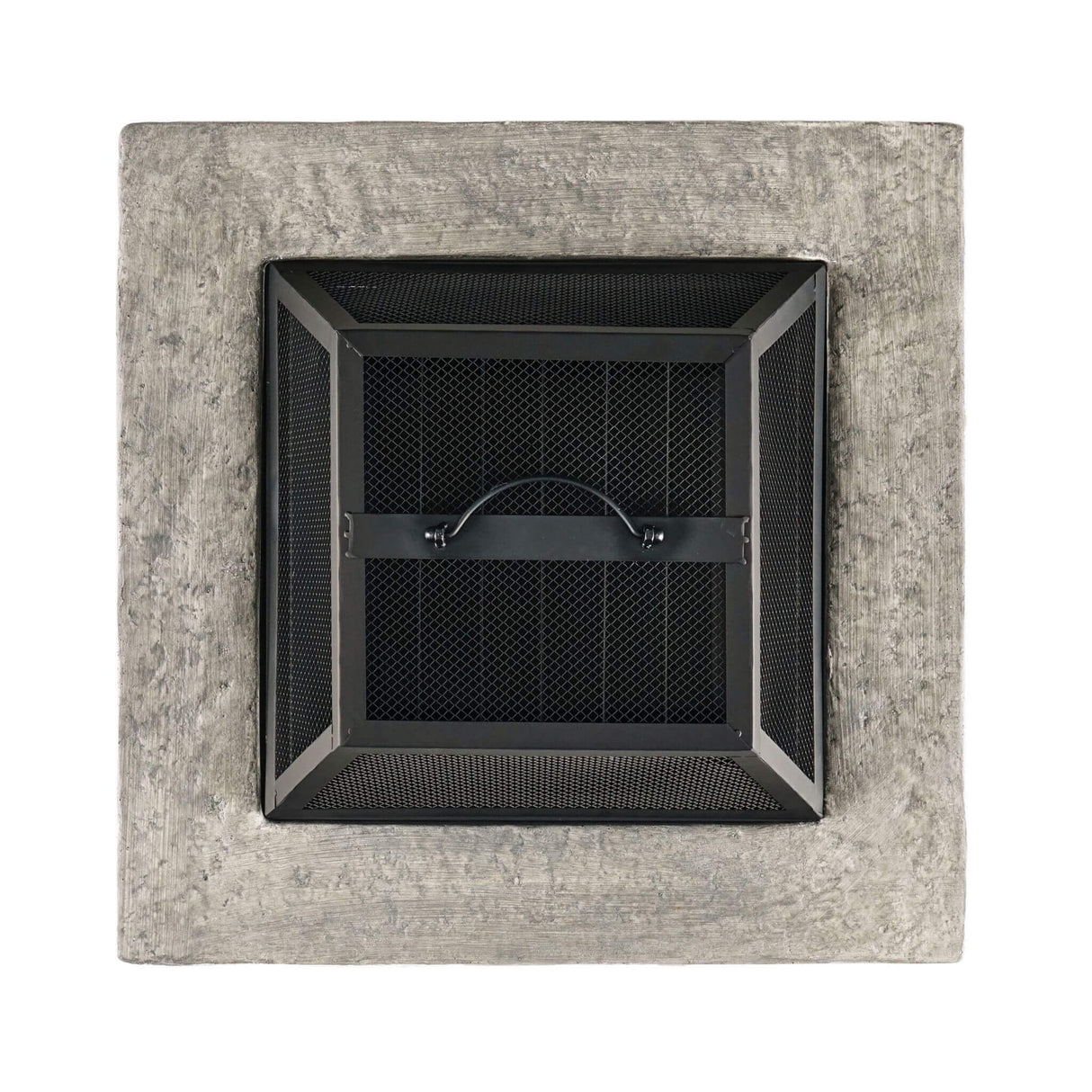 28" Premium Outdoor Wood Burning Magnesium Oxide Fire Pit With Lid (SAK75214)