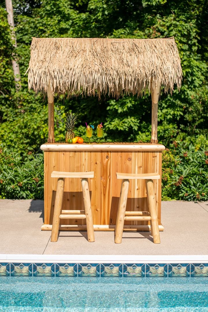 Dundalk Leisurecraft Canadian Timber Southern Fantasy Tiki Bar