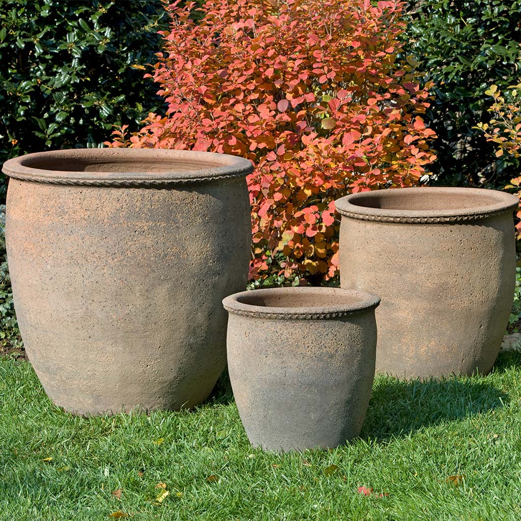 Campania Egg Pot Planter, Set of 3 - 316336-2003