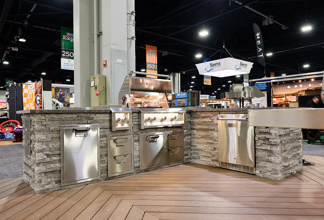 Aspire By Hestan 24" Outdoor Undercounter Refrigerator With Lock & Solid Reversiblr Door - ERS24