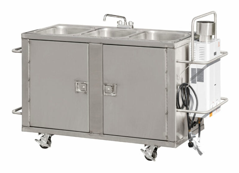Meadow Creek 3 Bowl Cleanup Sink - 3B-CU-LP