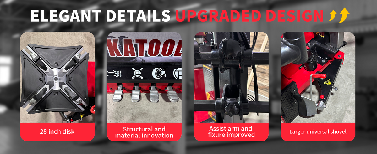 Katool KT-T855 Vertical Tire Press Changer Wheel Changer Machine