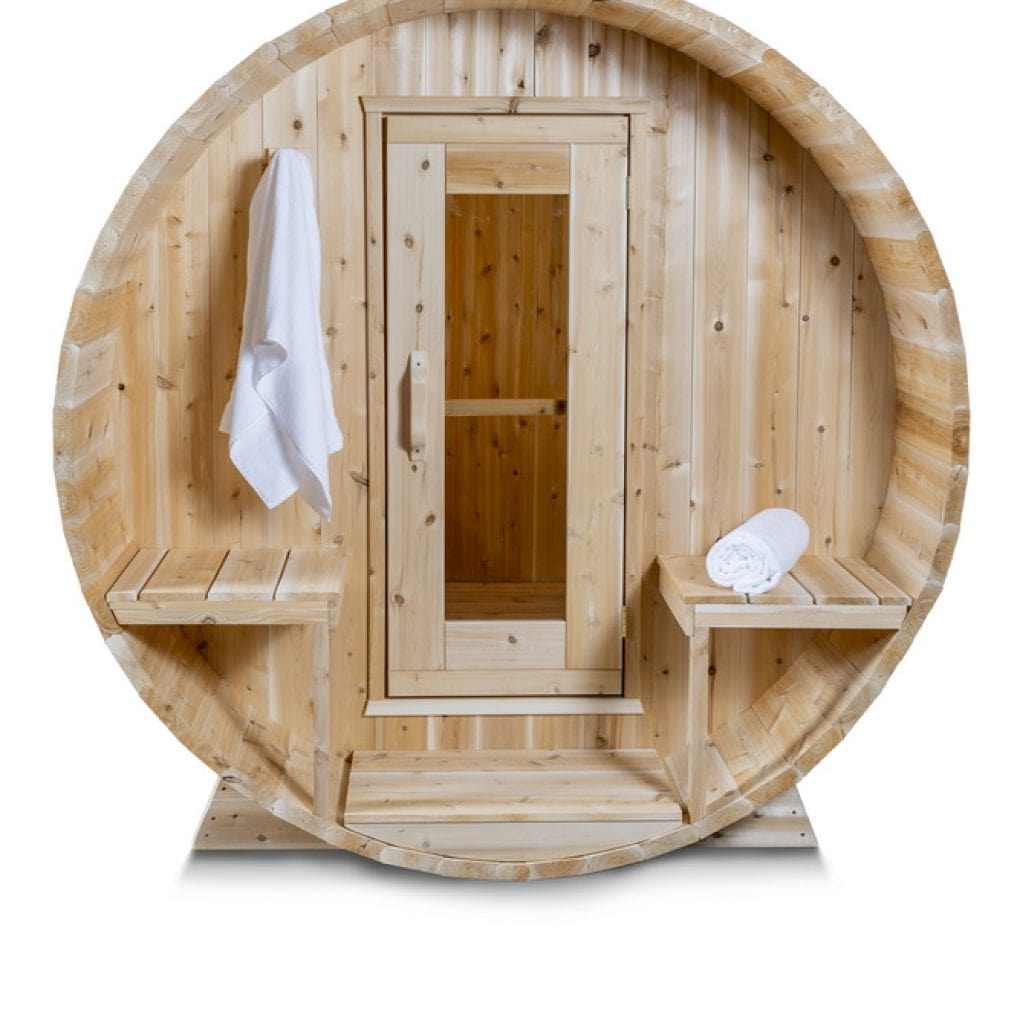 Dundalk Leisurecraft Canadian Timber Serenity Barrel Sauna | 4 Persons