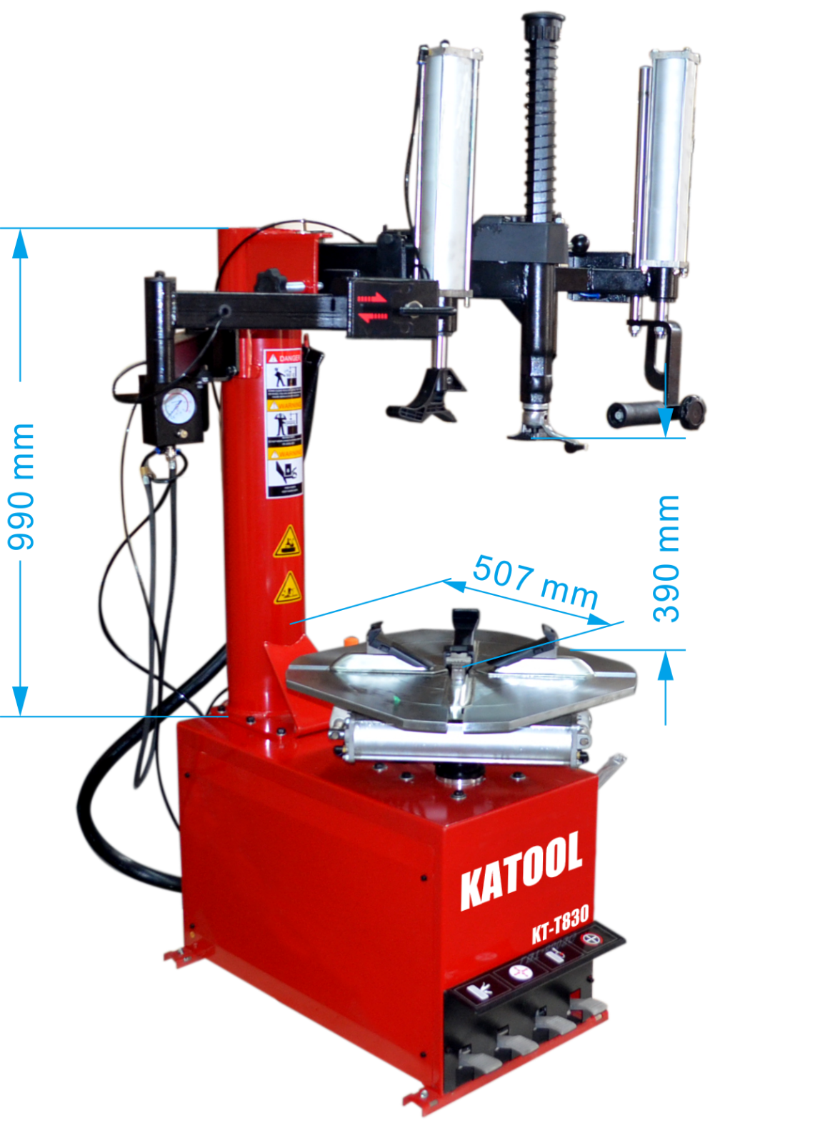 Katool KT-T830 Wheel Clamp Tire Changer Machine