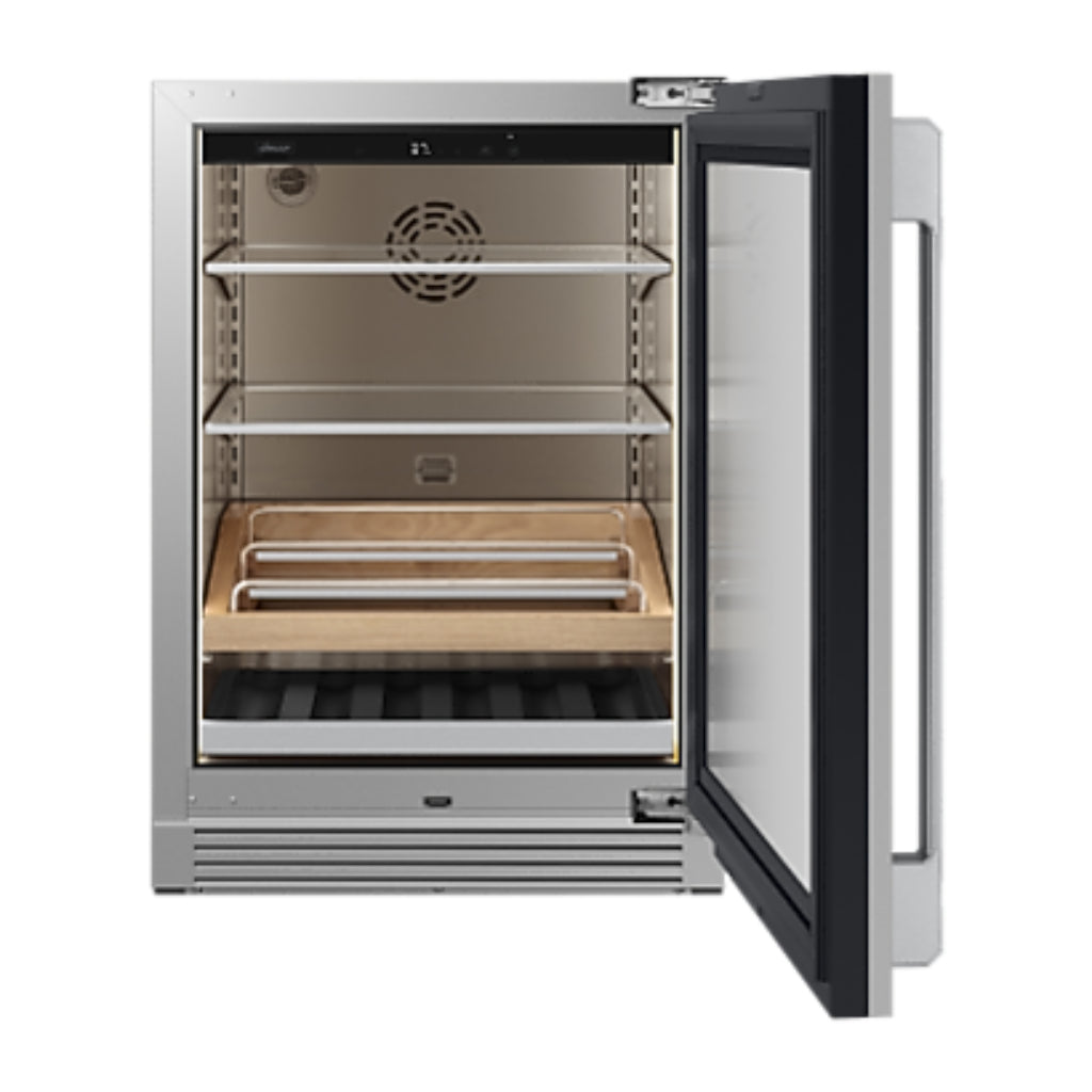 Dacor 24-Inch Undercounter Beverage Refrigerator - DRR24G7400APDA