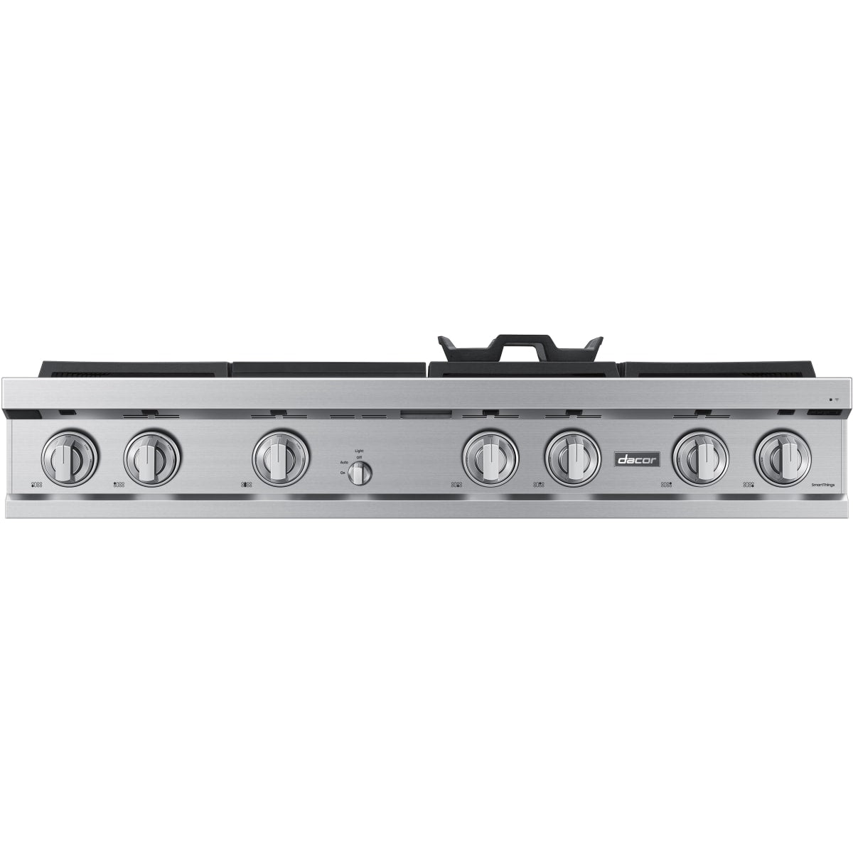 Dacor 48-Inch Transitional Gas Rangetop with Built-In Griddle, Silver Stainless - DTT48T963GS