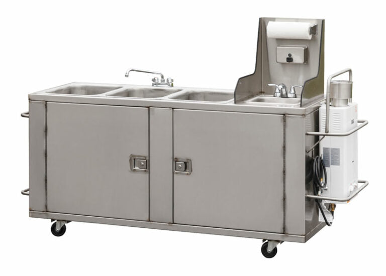 Meadow Creek 4 Bowl Cleanup Sink - 4B-CU-LP