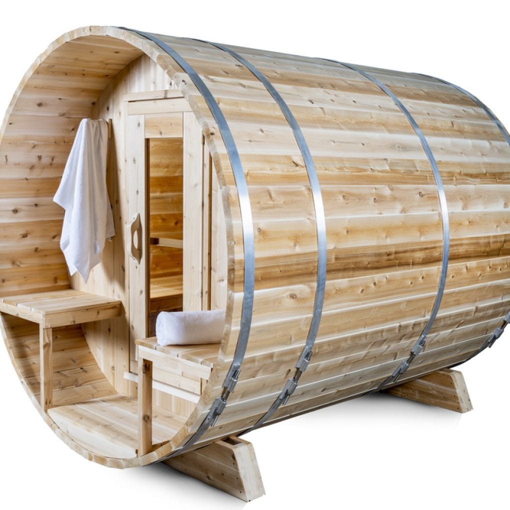 Dundalk Leisurecraft Canadian Timber Serenity Barrel Sauna | 4 Persons