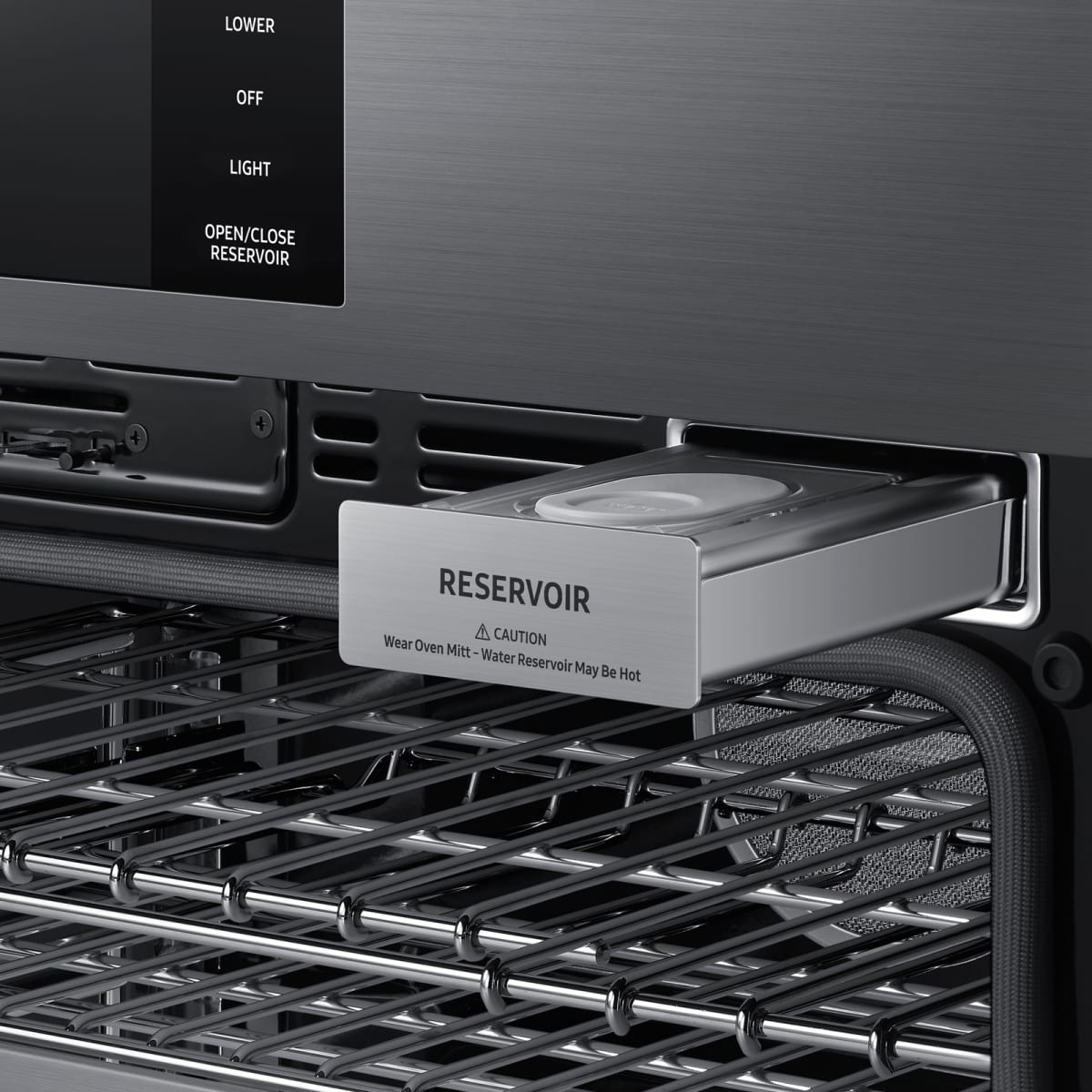 Dacor 30-Inch Contemporary Double Wall Oven with Steam, Graphite Stainless - DOB30M977DM
