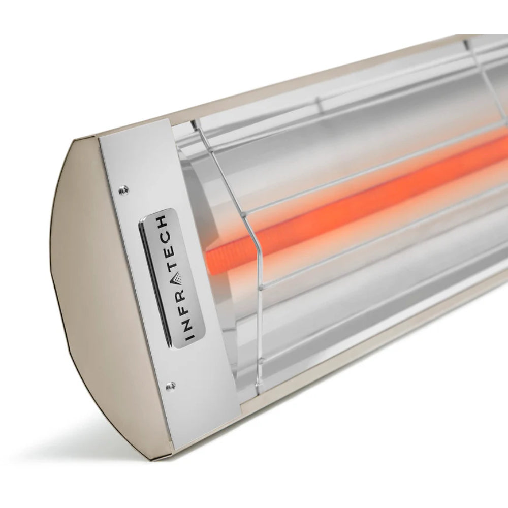 Infratech C Series Single Element C1512 1500 Watts 120V 12.5 Amps Infrared Electric Patio Heater 33 x 8.19 x 2.5 in. - 21-3000