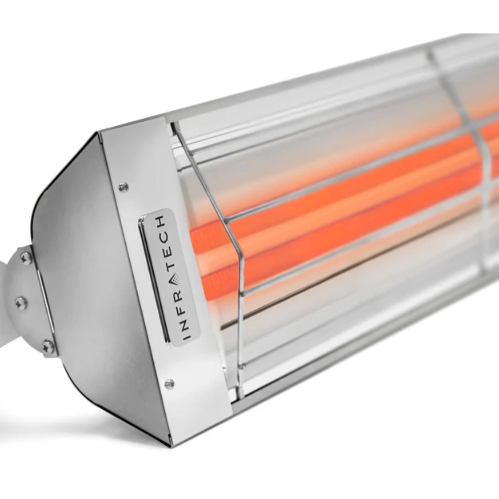 Infratech WD Series Dual Element WD3024 3000 Watts 240V 12.5 Amps Infrared Electric Patio Heater 33 x 8 x 3 in. - 21-2000