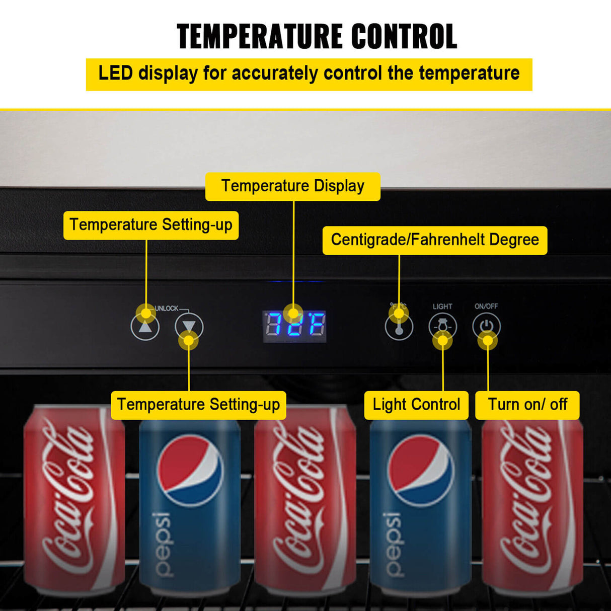 5.3 Cu. Ft. Outdoor Built-In Undercounter Beverage Cooler Refrigerator, 150L (92785107)