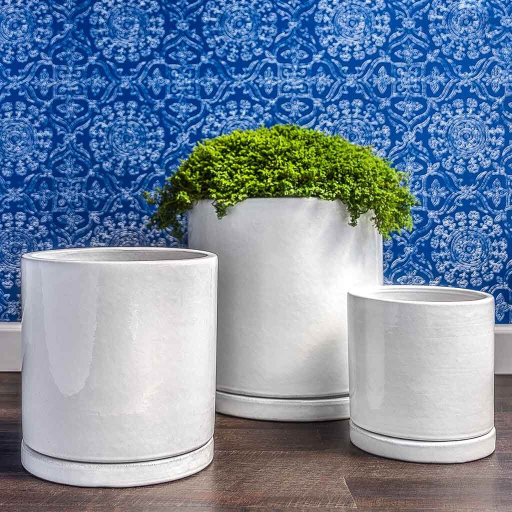 Campania I/O Cylinder Planter, Set of 3 - 5320-1303