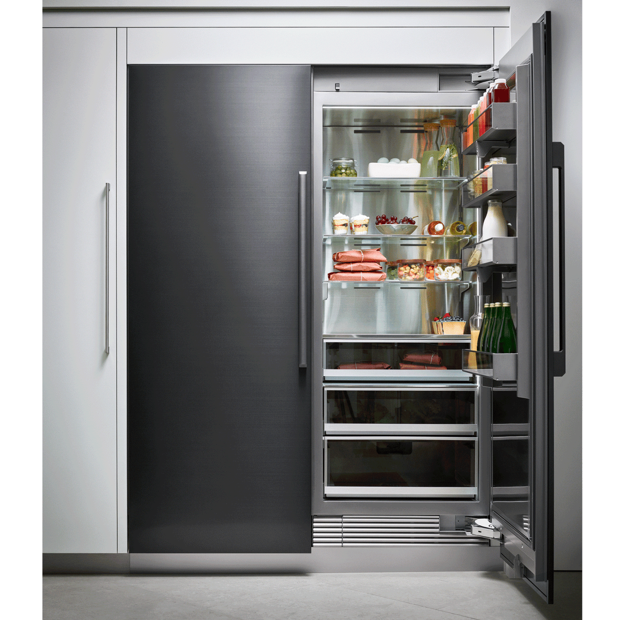 Dacor 36-Inch Contemporary Column Refrigerator - DRR36980RAP/LAP