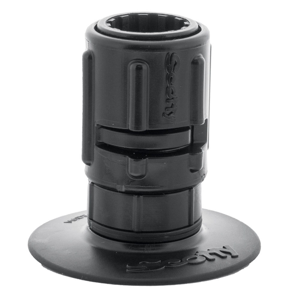 Scotty 448 StickOn Mount wGearHead Adapter 3 Pad 0448BK