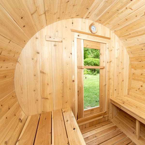 Dundalk Leisurecraft Canadian Timber Harmony Barrel Sauna | 4 Persons