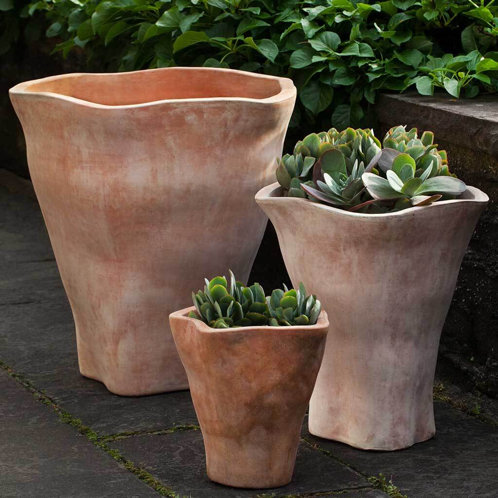 Campania Foxglove Tall Planter, Set of 3 - 6016-2403