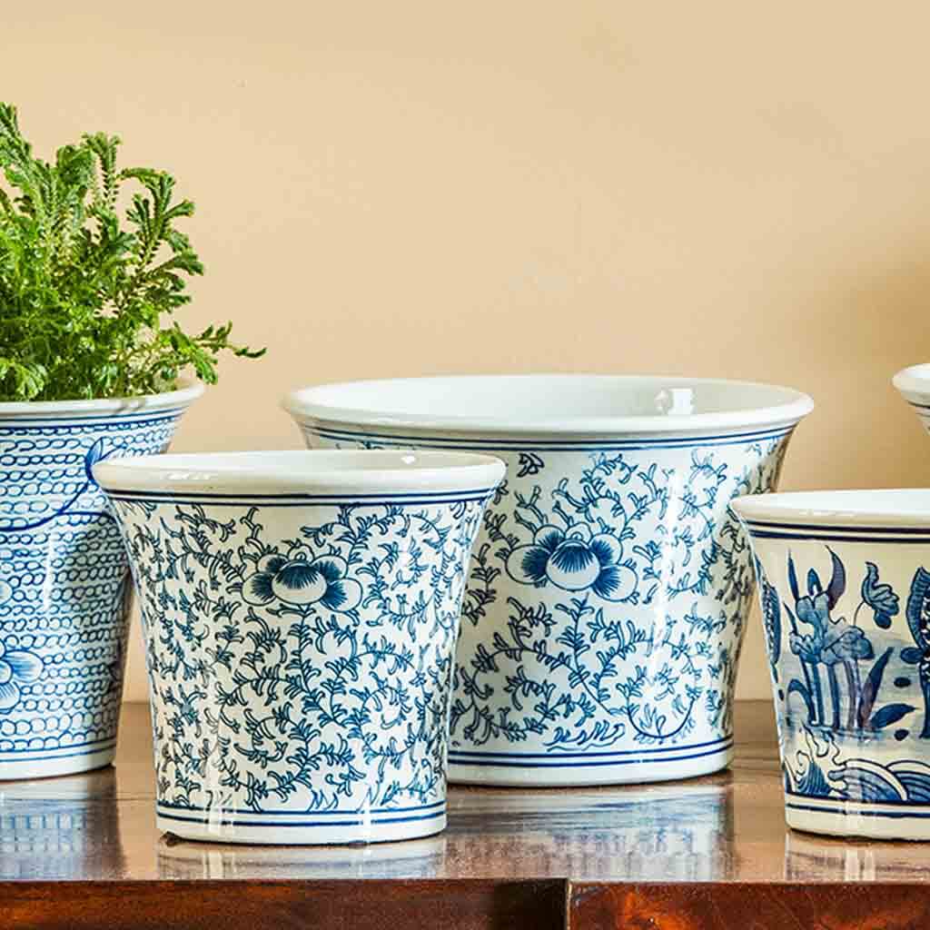Campania Flared Planter, Set of 6 - 6181-13006