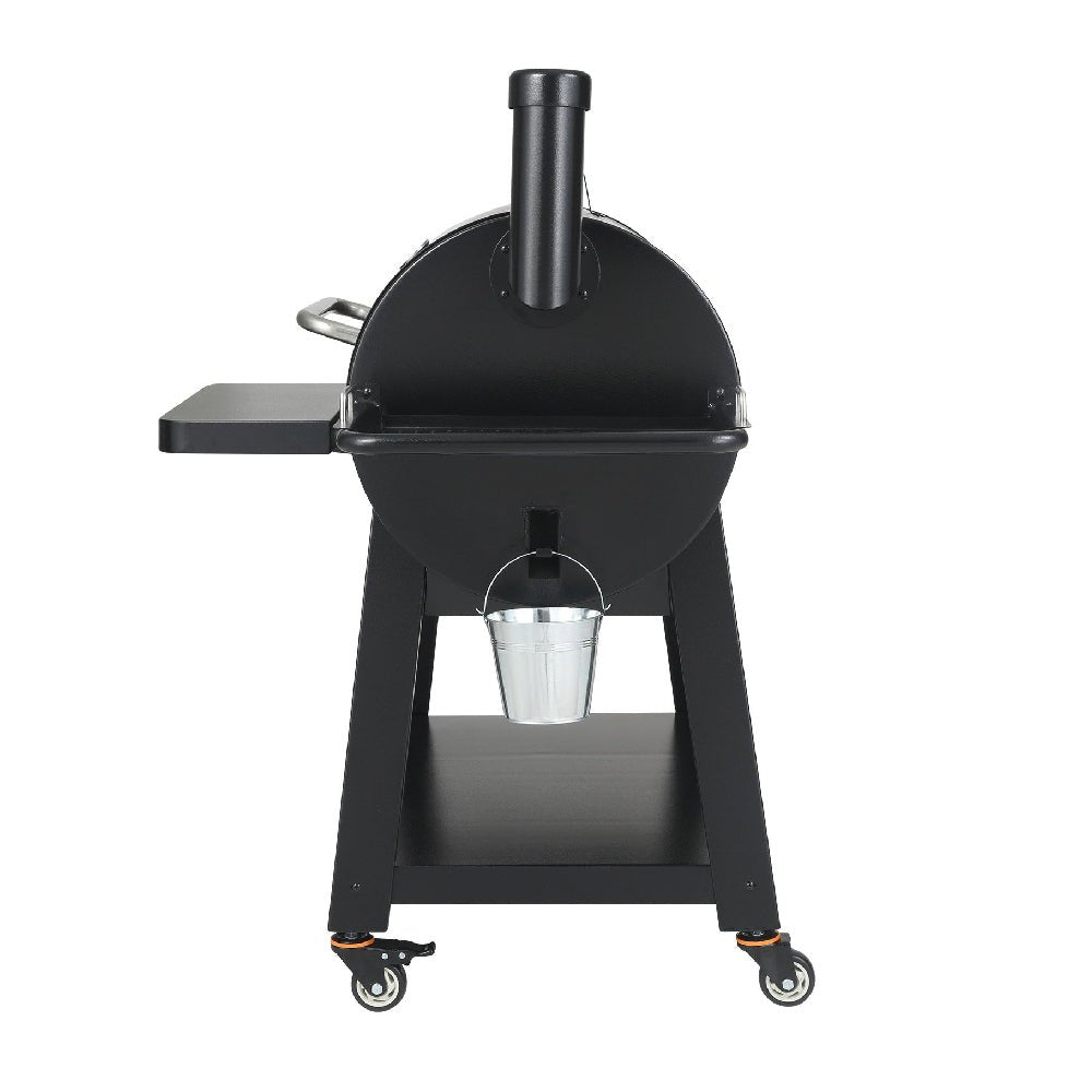 62" Heavy Duty Portable Wood Pellet BBQ Grill With Cart