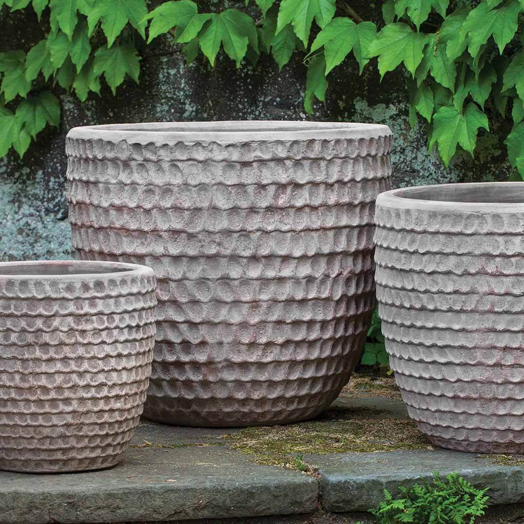 Campania Dimple Planter, Set of 3 - 6280-0103