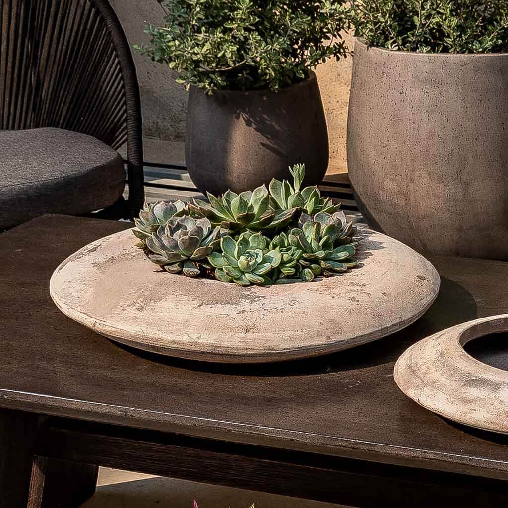 Campania Luna Bowl, Medium Planter, Set of 2 - 6471-6602
