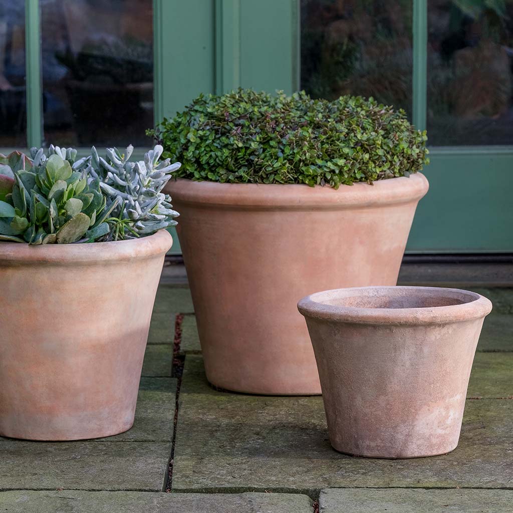 Campania Cortona Planter, Small Set of 3 - 6490-2403