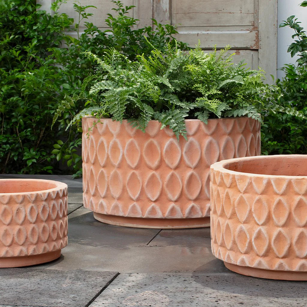 Campania Oriel Planter, Low, Set of 3 - 6514-2403