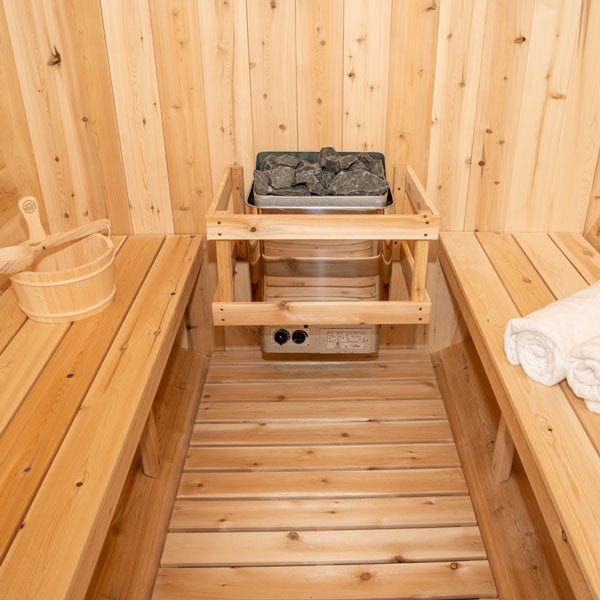 Dundalk Leisurecraft Canadian Timber Harmony Barrel Sauna | 4 Persons