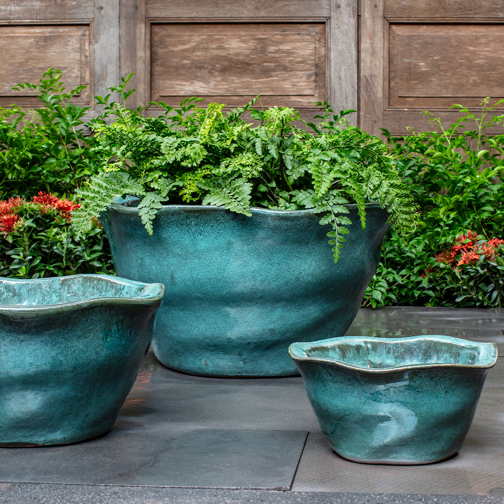 Campania Foxglove Planter, Low, Set of 3 - 7009-26803