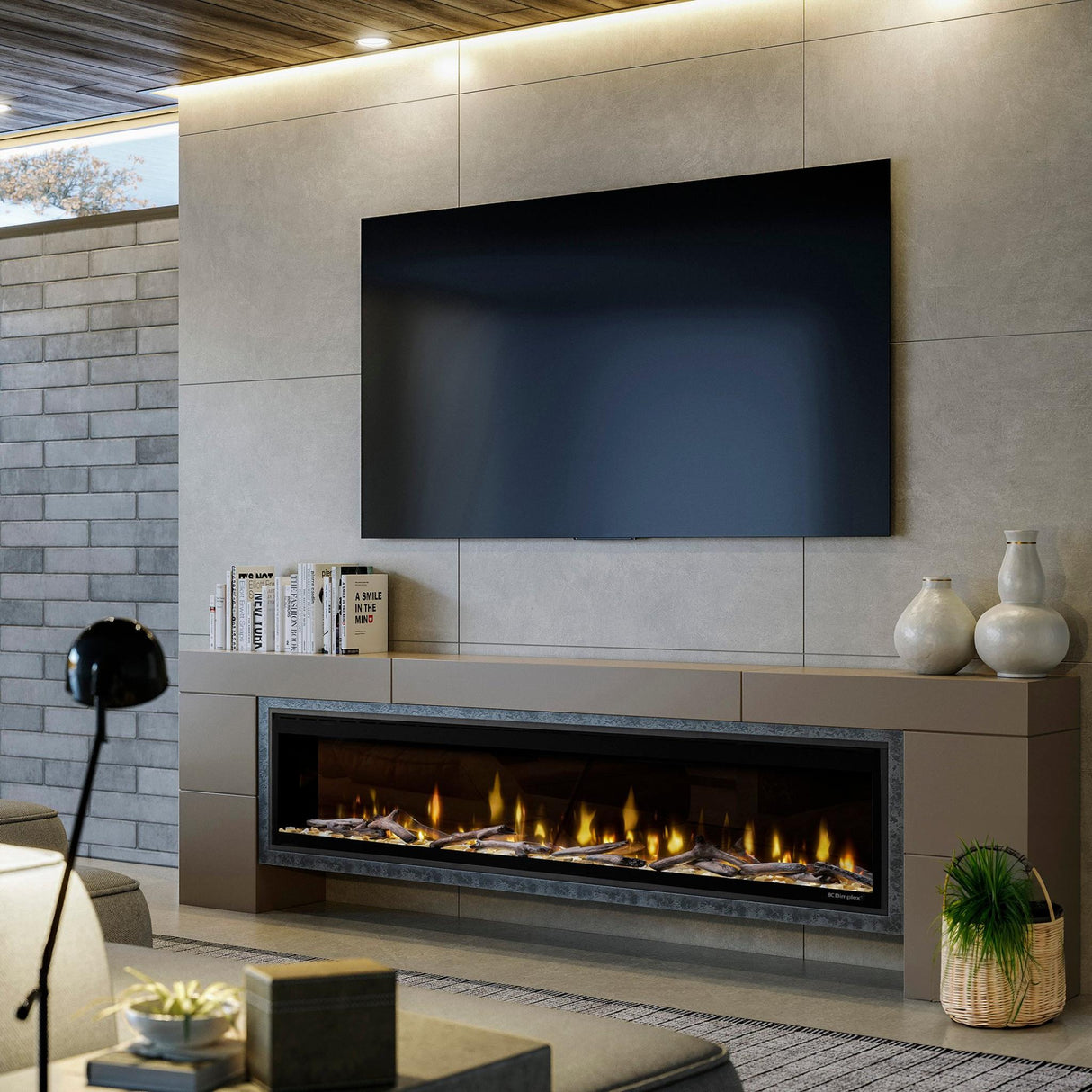 Dimplex Ignite Evolve 74" Linear Electric Fireplace - EVO74