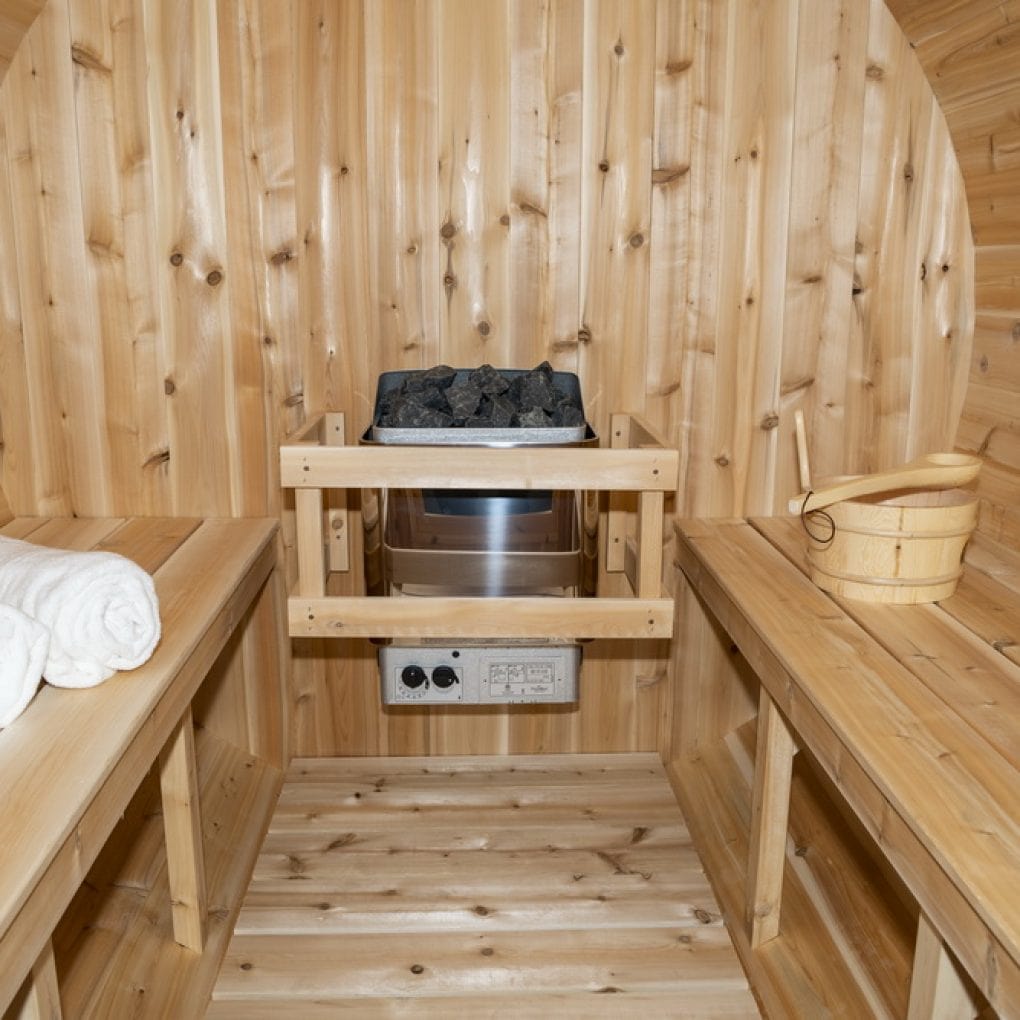Dundalk Leisurecraft Canadian Timber Serenity Barrel Sauna | 4 Persons