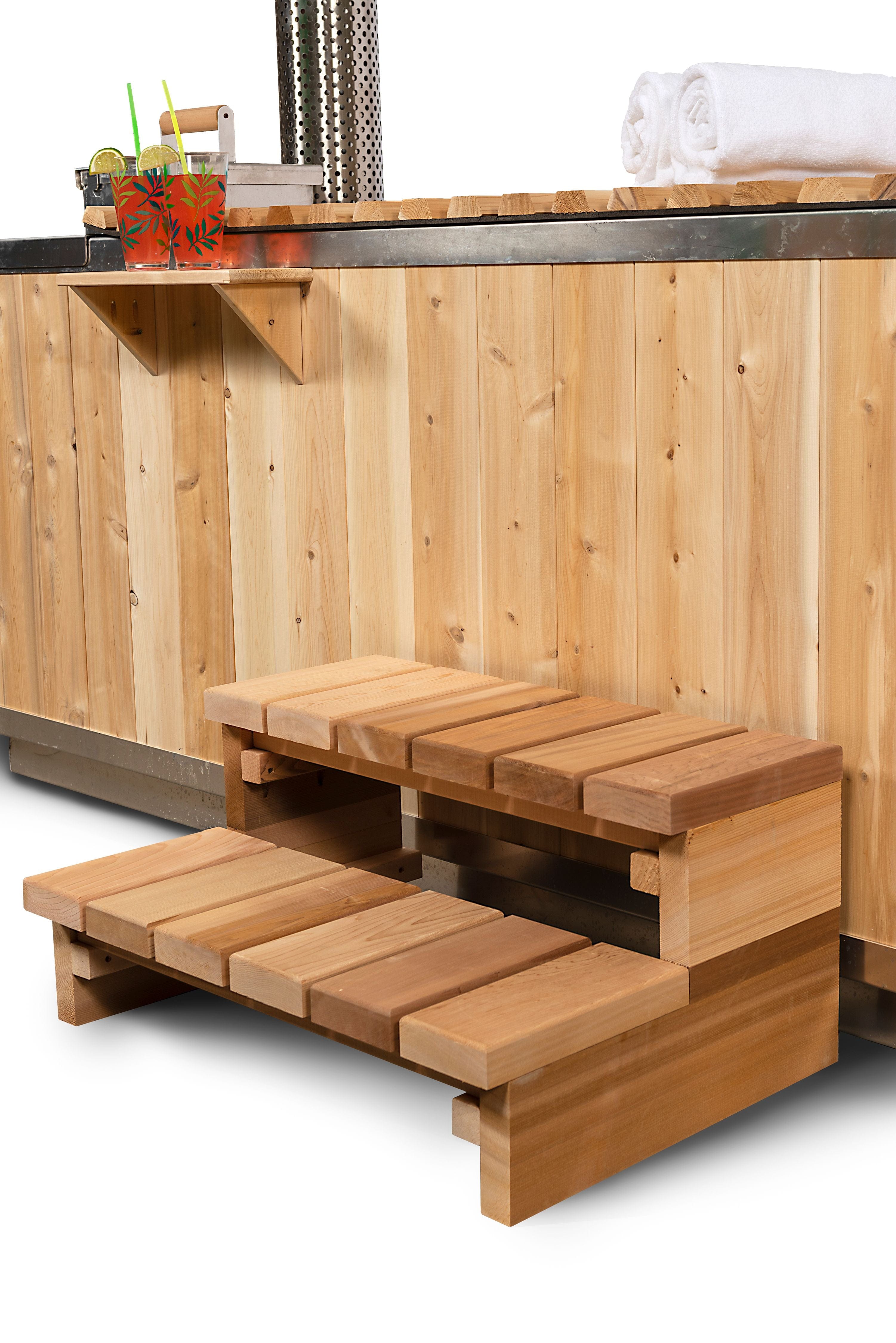 Dundalk Leisurecraft Canadian Timber The Starlight Wood Burning Hot Tub