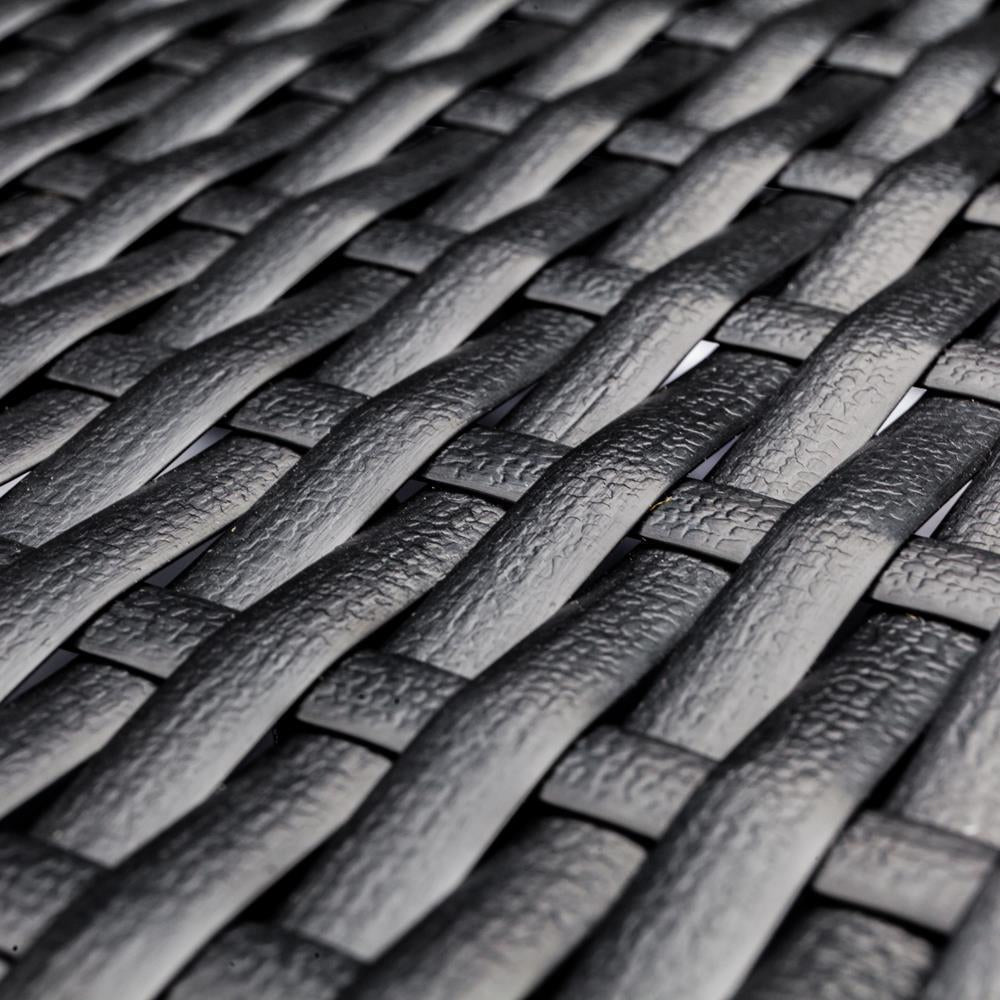 7PCS Outdoor Cushioned Patio Rattan Wicker Sofa Sectional Furniture Set (93875941)