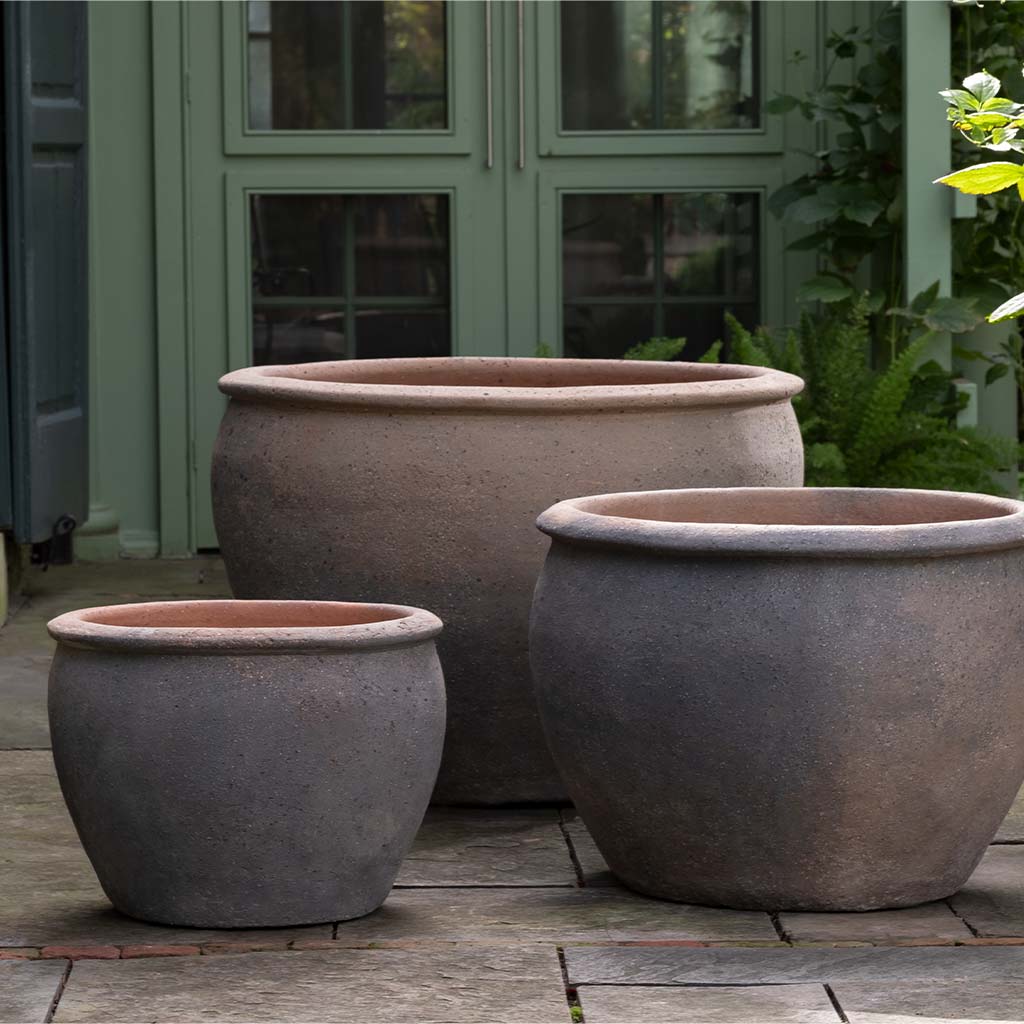 Campania Tron Cao Pot Planter, Set of 3 - 83-411-2003