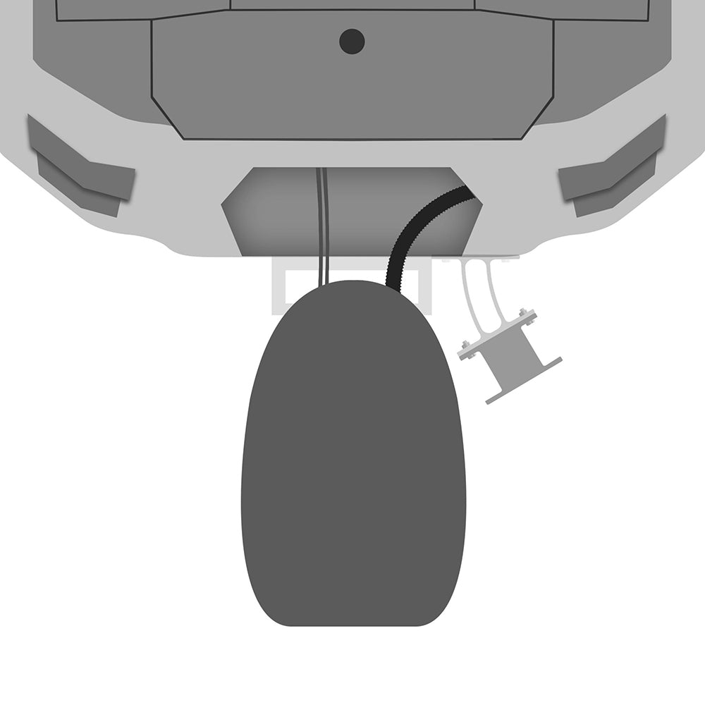 Minn Kota 3 Raptor Setback Bracket White 1810375