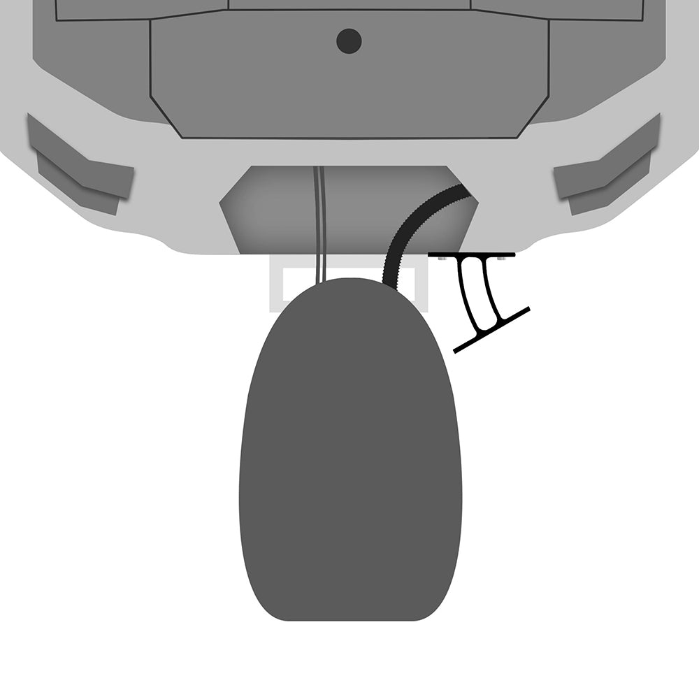 Minn Kota Raptor Direct Mount Angle Bracket Black 1810371